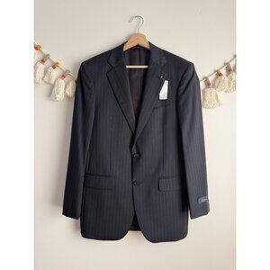 Brooks Brothers x Estrato 1818 Madison Fit Wool Pinstipe 2 Button Tuxedo NWT$998